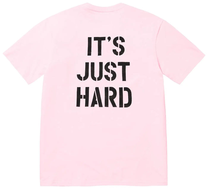 Supreme Hard Tee Rosa