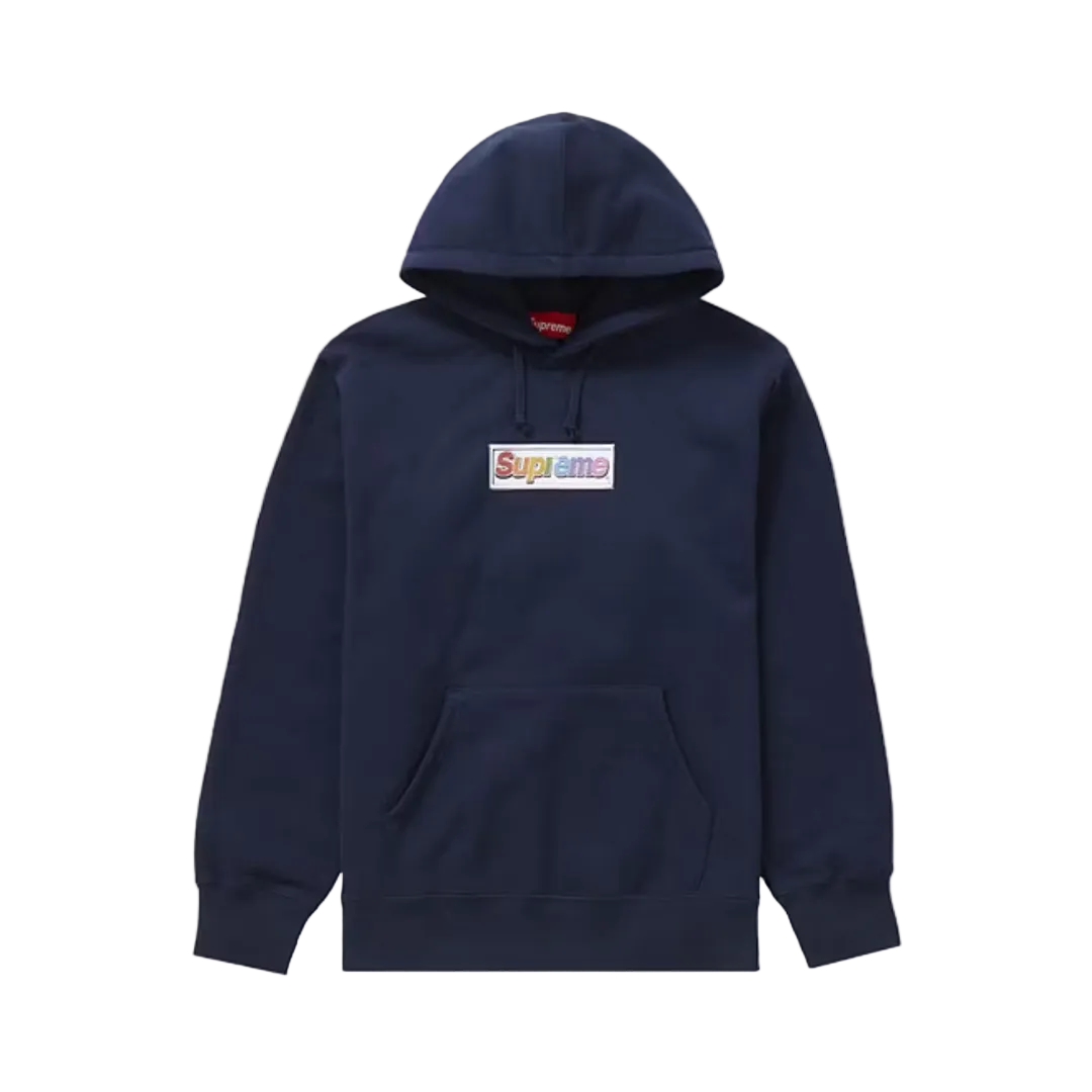 Supreme Hoodie Bogo Bling Print