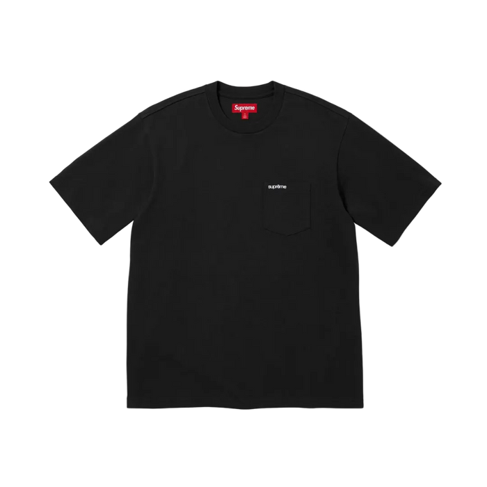 Supreme Pocket Tee Schwarz