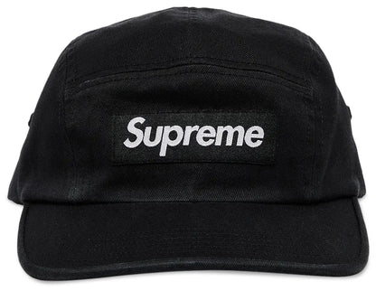 Supreme Reversible Terry Camp Cap Black