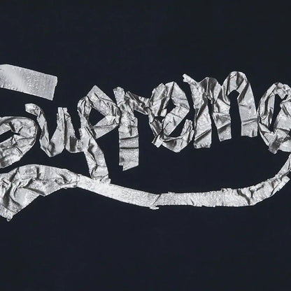 Supreme Tape Tee Navy