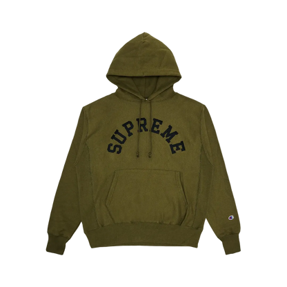 Supreme x Champion Hoodie Olive