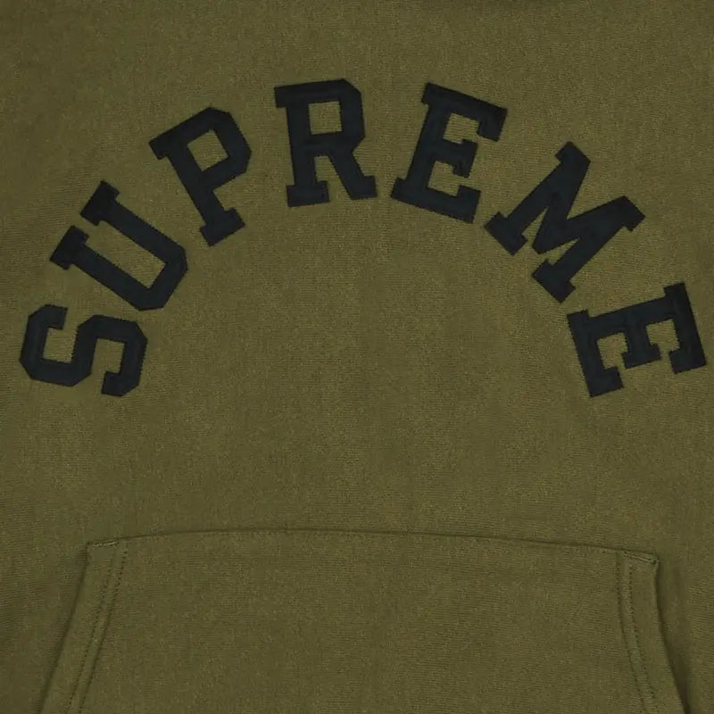 Supreme x Champion Hoodie Olive