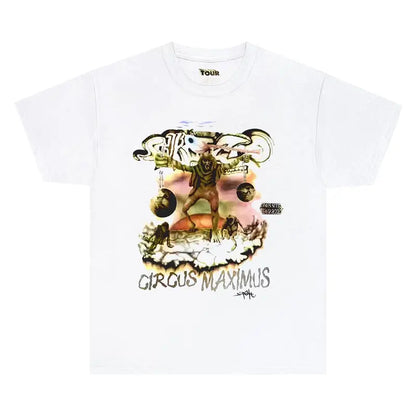 T Shirt Travis Scott Circus Maximus White