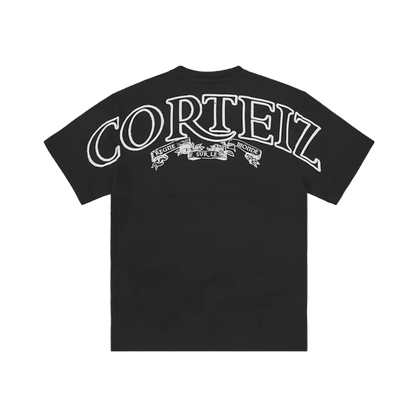 T Shirt Corteiz Big Logo Black