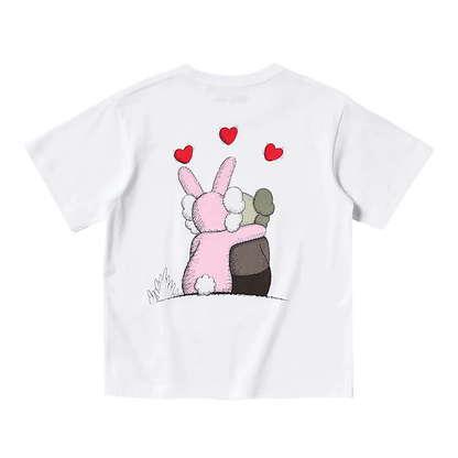 T-Shirt Kaws Andy Warhol Herzen Kinder