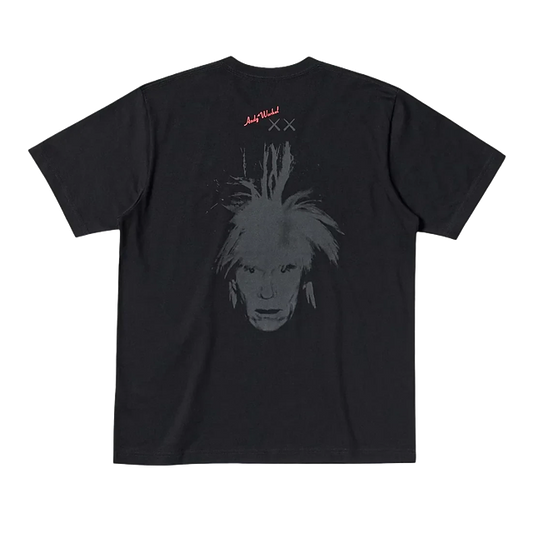 T-Shirt Kaws Andy Warhol Gesicht