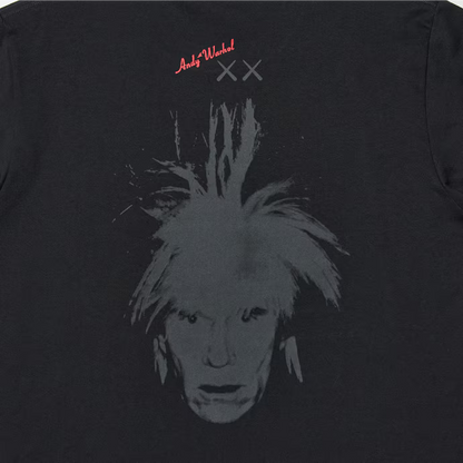 T Shirt Kaws Andy Warhol Face