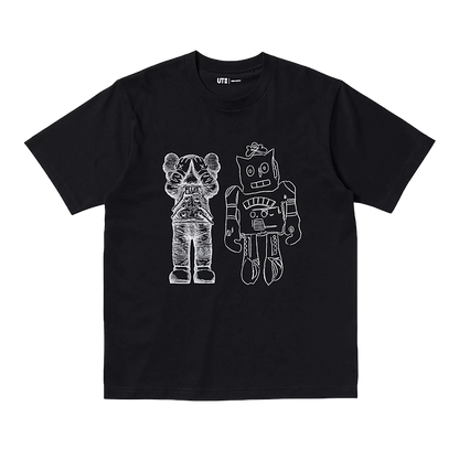 T Shirt Kaws Andy Warhol Roboter Kinder
