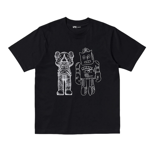 T Shirt Kaws Andy Warhol Roboter Kinder