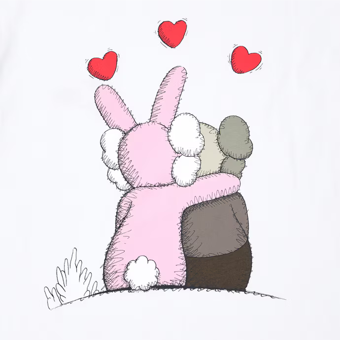 T Shirt Kaws Uniqlo Kids