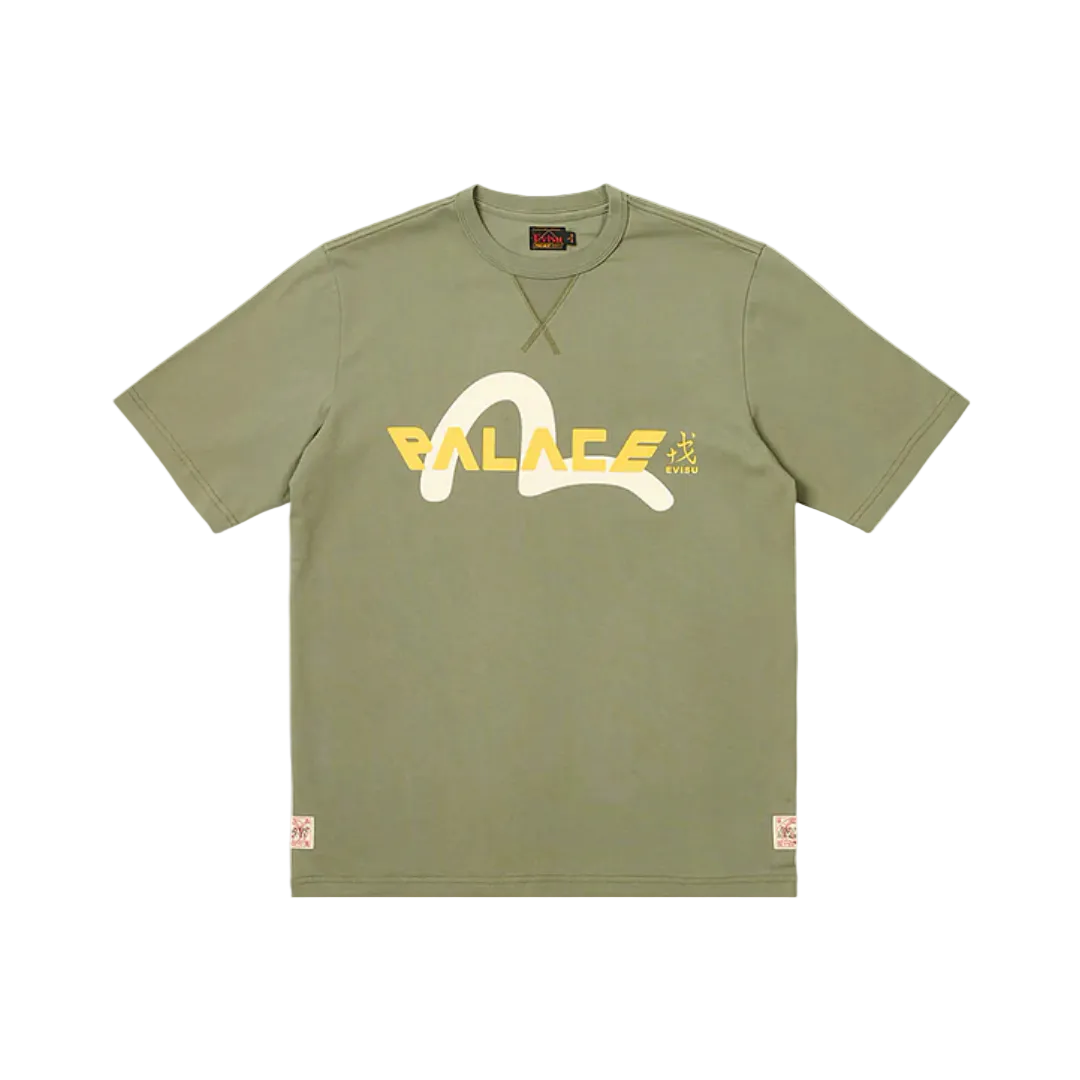 T Shirt Palace Evisu Olive