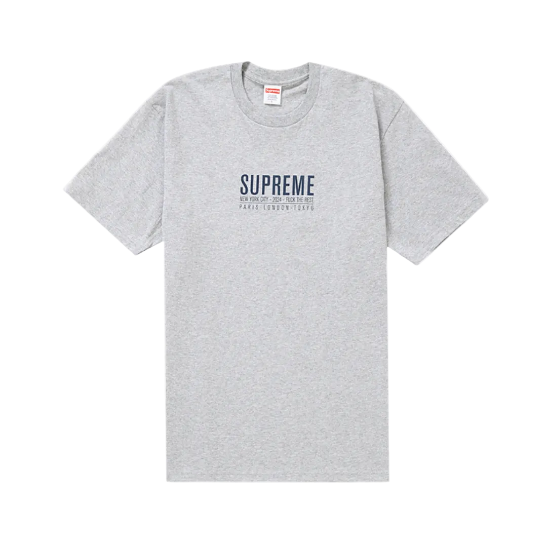 Supreme Paris Grey T-Shirt