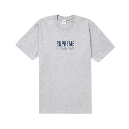 Supreme Paris Grey T-Shirt