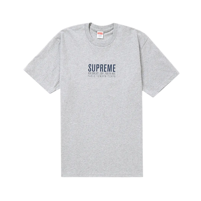 T Shirt Supreme Paris Grey