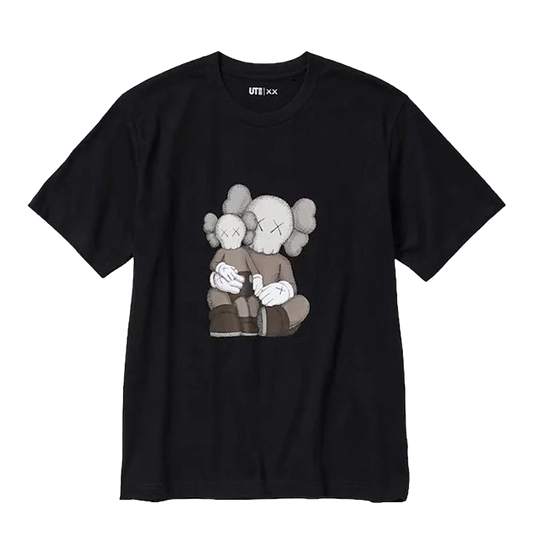 Kaws x Uniqlo Black Tee