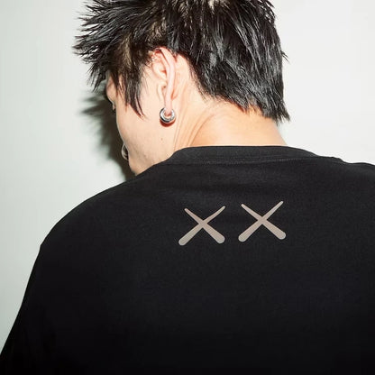 Kaws x Uniqlo Black Tee