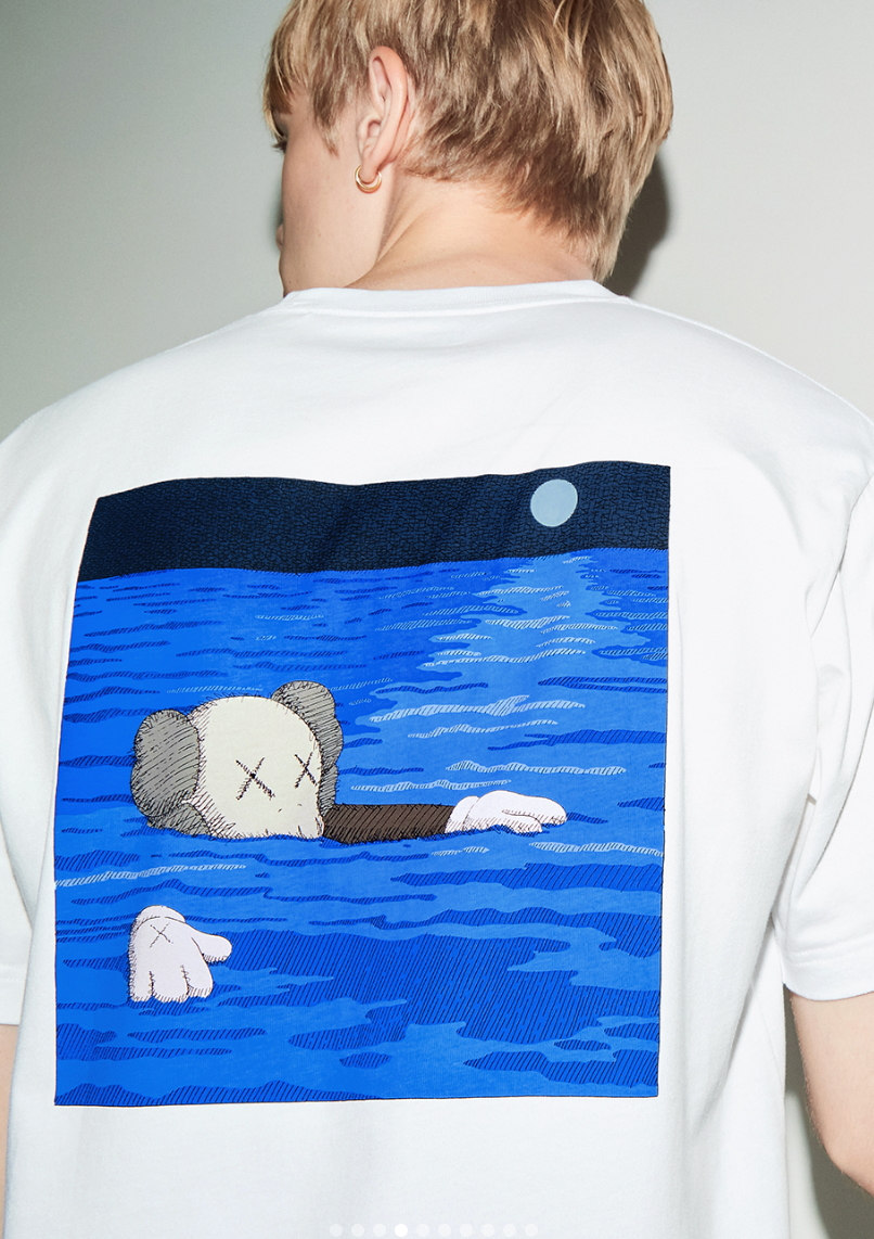 Kaws x Uniqlo Water Tee