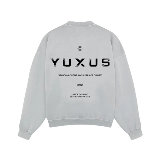 Yuxus Glacier Icons Crewneck