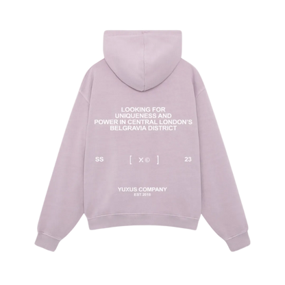 Yuxus Lavender Pink Hoodie
