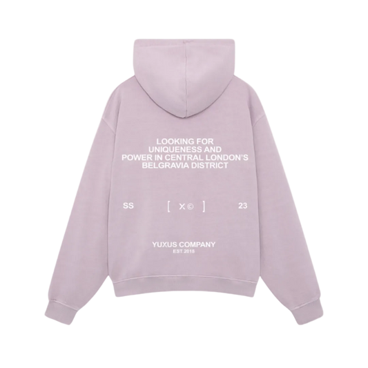 Yuxus Lavender Pink Hoodie