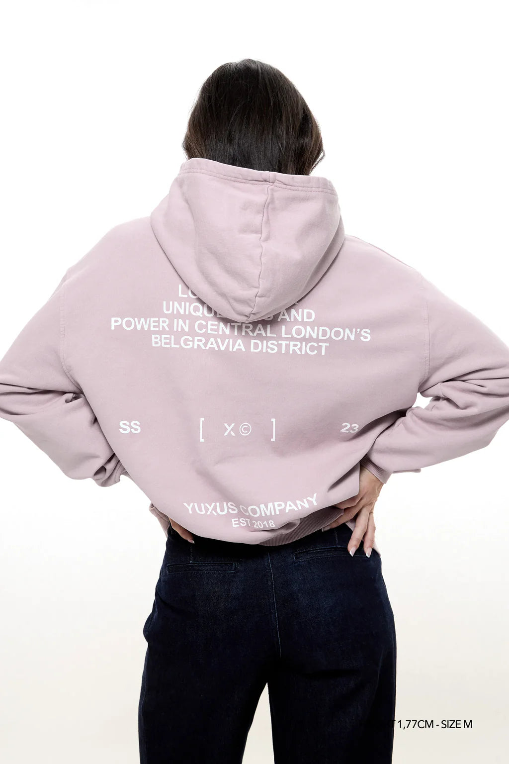 Yuxus Lavender Pink Hoodie