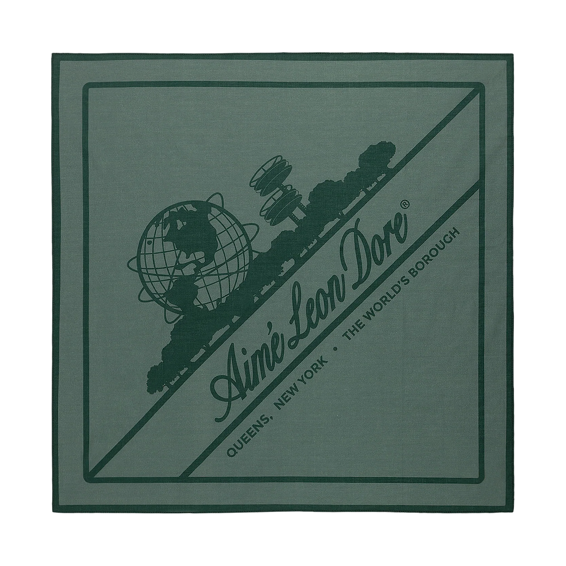 Aime Leon Dore Bandana Green | Saturday Concept