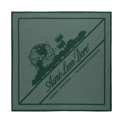 Aime Leon Dore Bandana Green | Saturday Concept