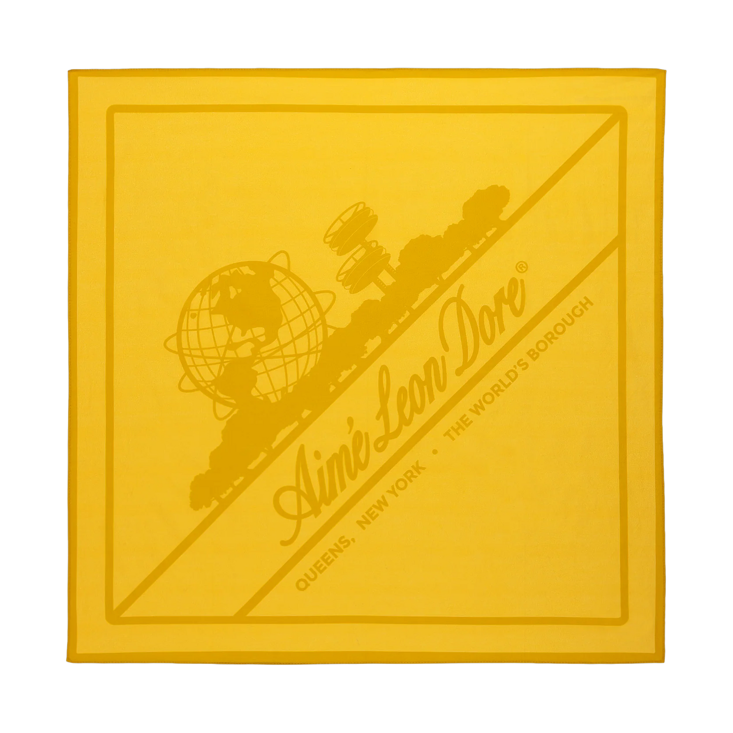 Aime Leon Dore Bandana Yellow | Saturday Concept