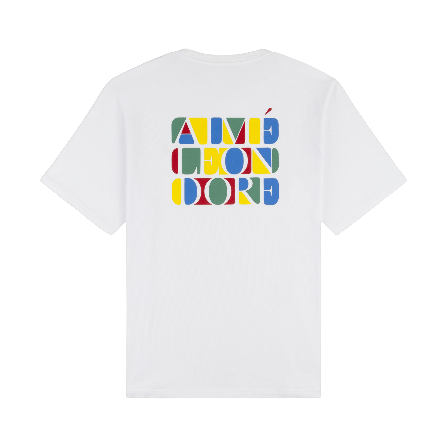 Aime Leon Dore Stacked Logo Tee - white | Saturday Concept