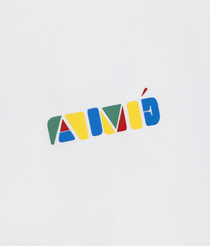 Aime Leon Dore Stacked Logo Tee - white | Saturday Concept