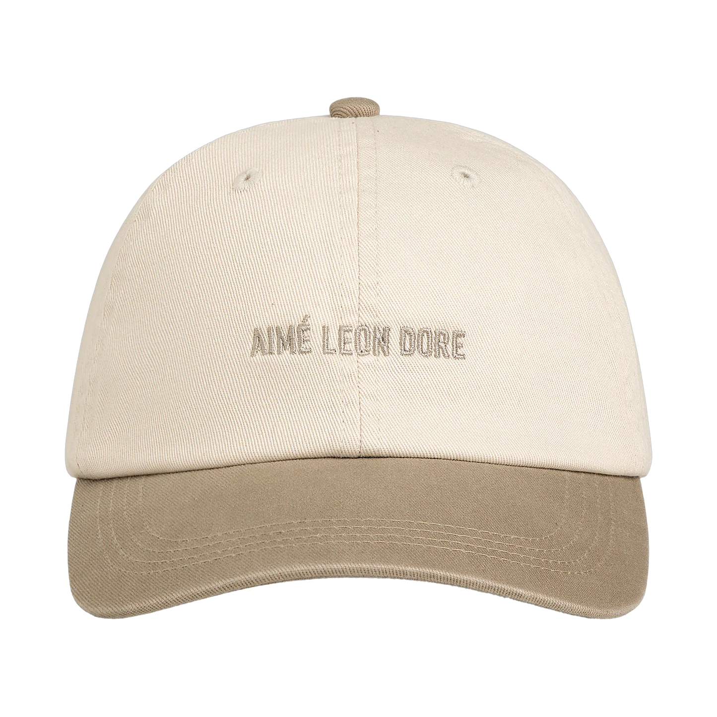 Aime Leon Dore Washed Chino Cap - beige, white | Saturday Concept