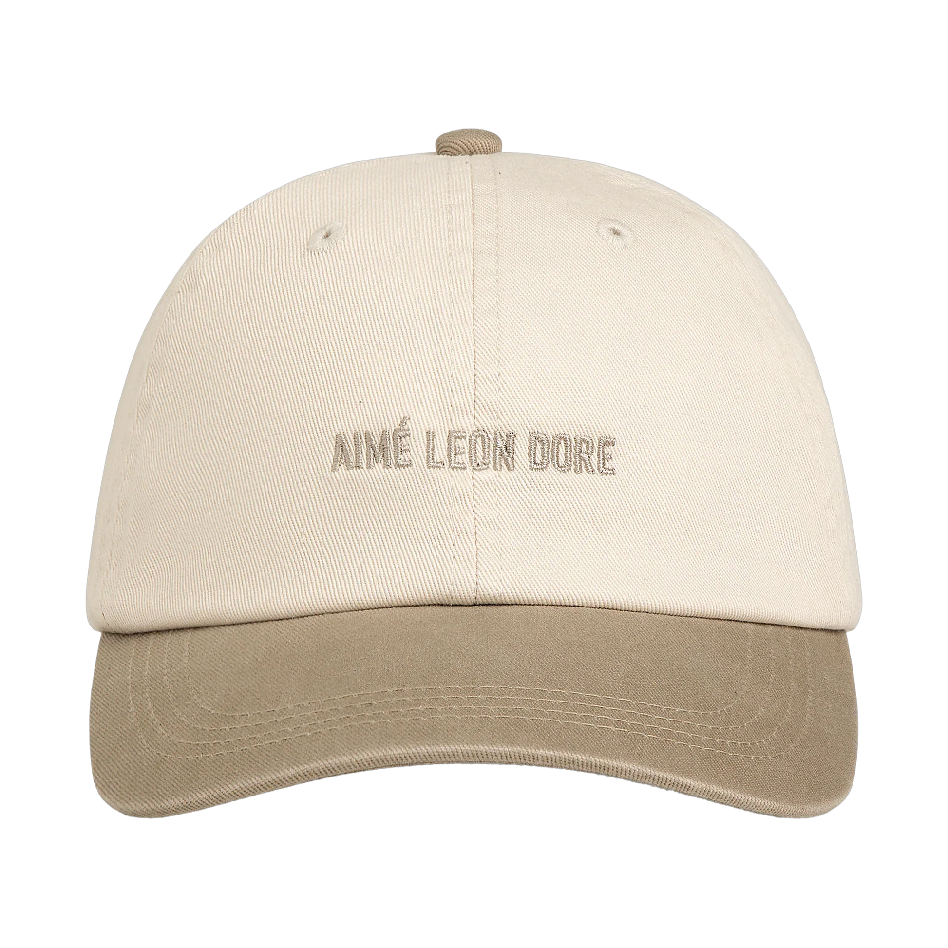 Aime Leon Dore Washed Chino Cap - beige, white | Saturday Concept