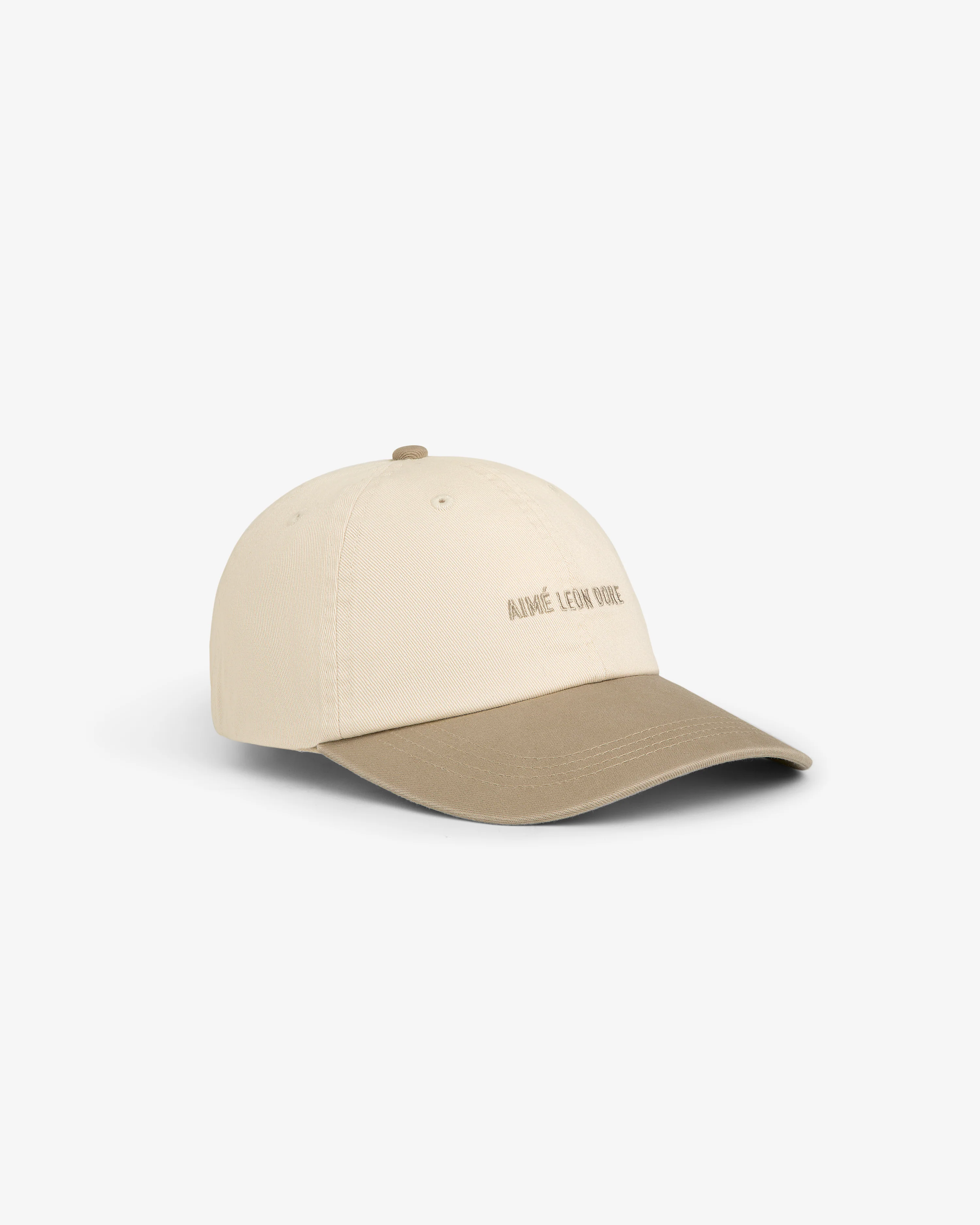 Aime Leon Dore Washed Chino Cap - beige, white | Saturday Concept