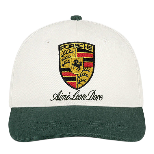 Aimé Leon Dore x Porsche Green White Cap