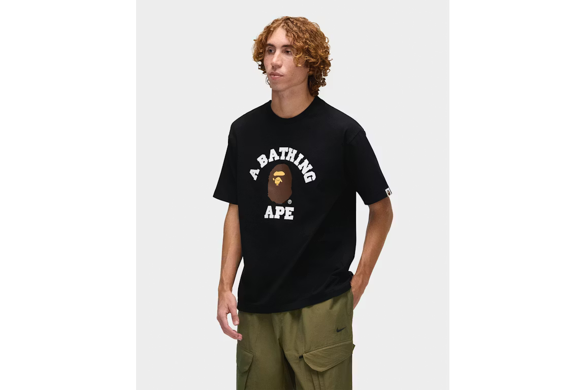 BAPE A Bathing Ape OG Black Tee - black | Saturday Concept