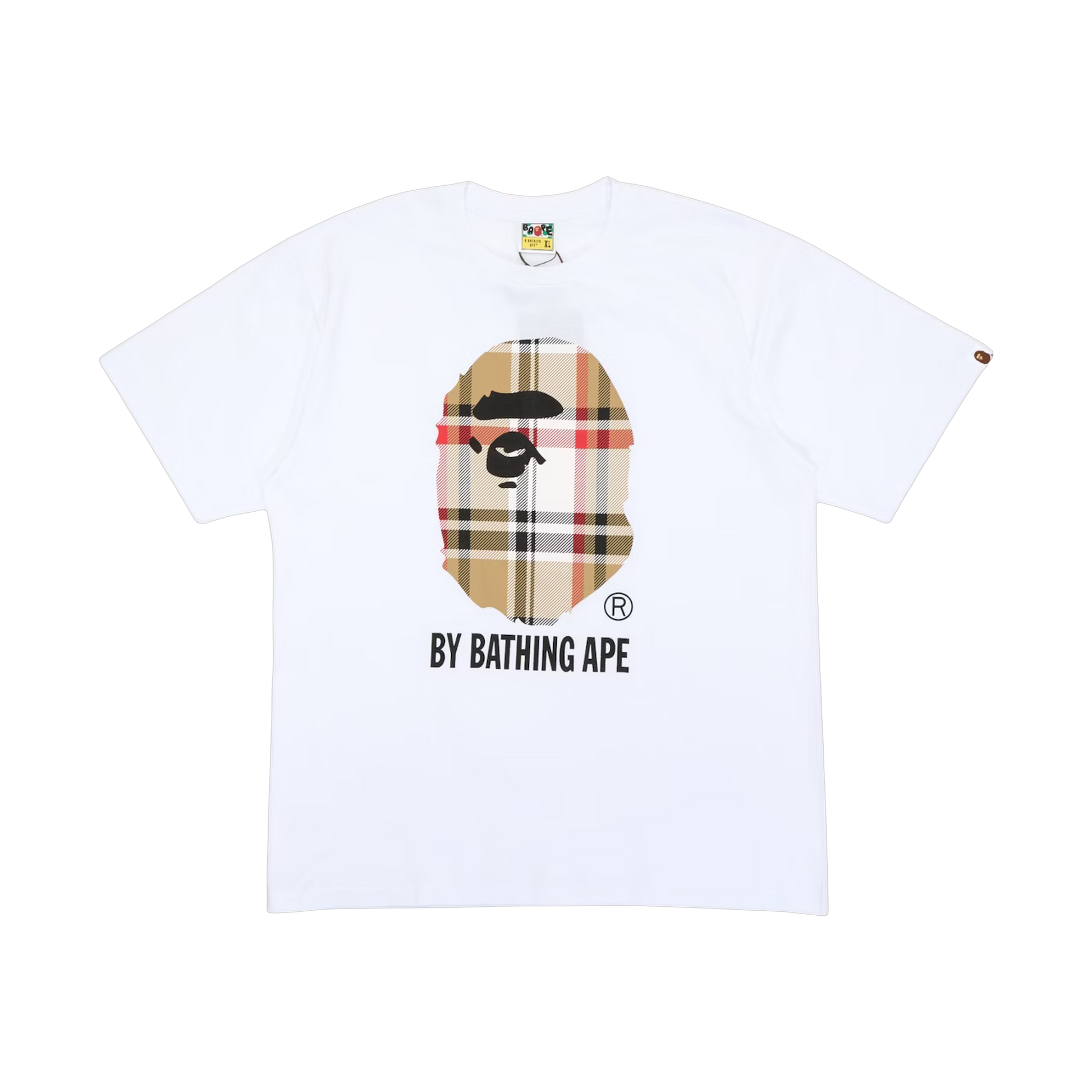 BAPE A Bathing Ape White Cream Tee - white, beige | Saturday Concept