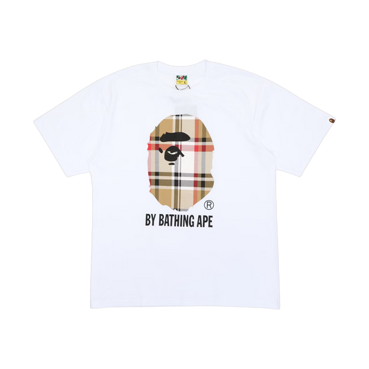 BAPE A Bathing Ape White Cream Tee - white, beige | Saturday Concept