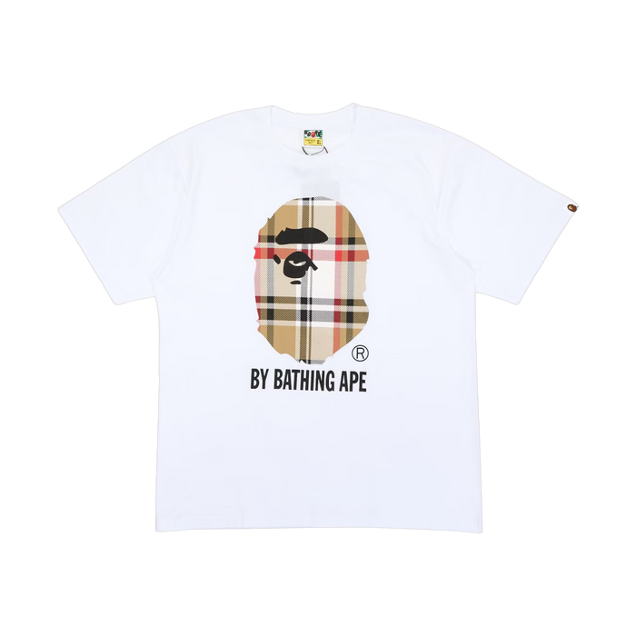BAPE A Bathing Ape White Cream Tee - white, beige | Saturday Concept