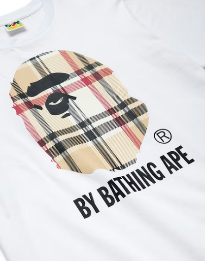 BAPE A Bathing Ape White Cream Tee - white, beige | Saturday Concept