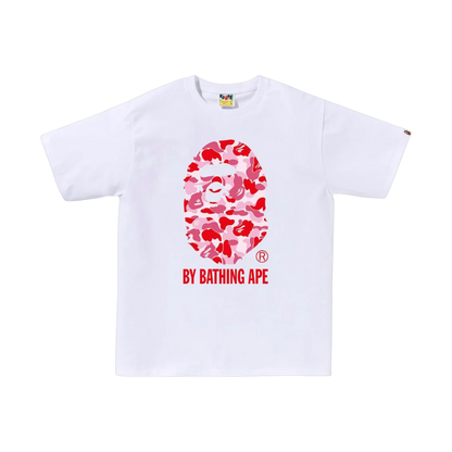 BAPE A Bathing Ape White Pink Tee - white, pink | Saturday Concept