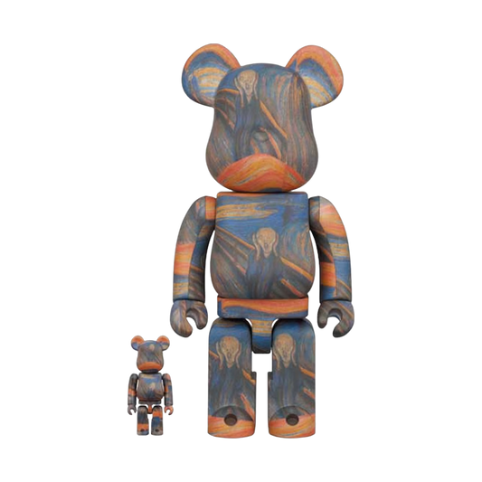 Bearbrick Edvard Munch Scream 400% | Saturday Concept