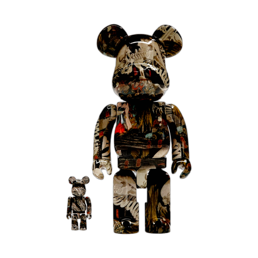 Bearbrick Kuniyoshi Utagawa Soma No Kouchi Ura 100 400 Set | Saturday Concept