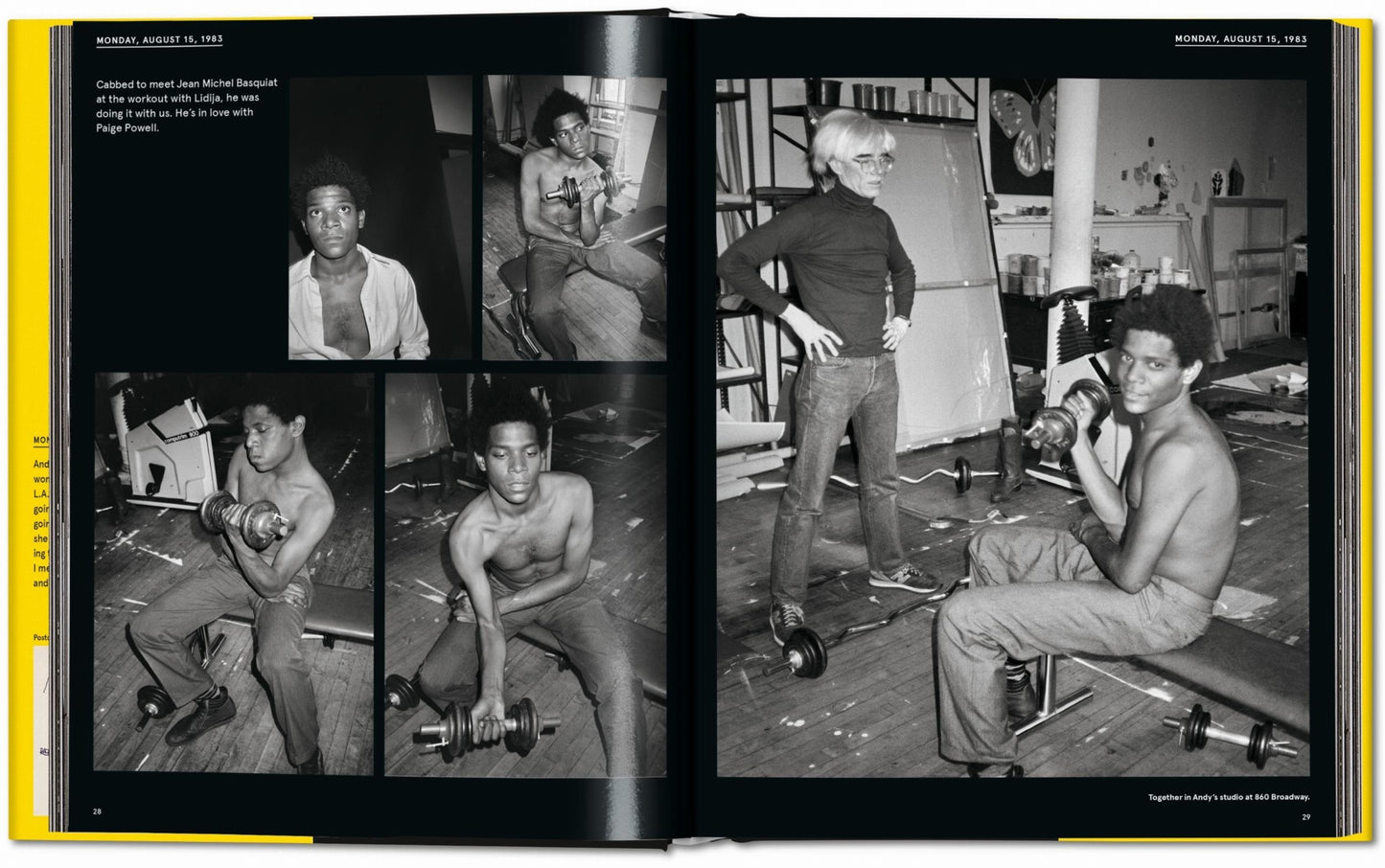 Book Warhol on Basquiat