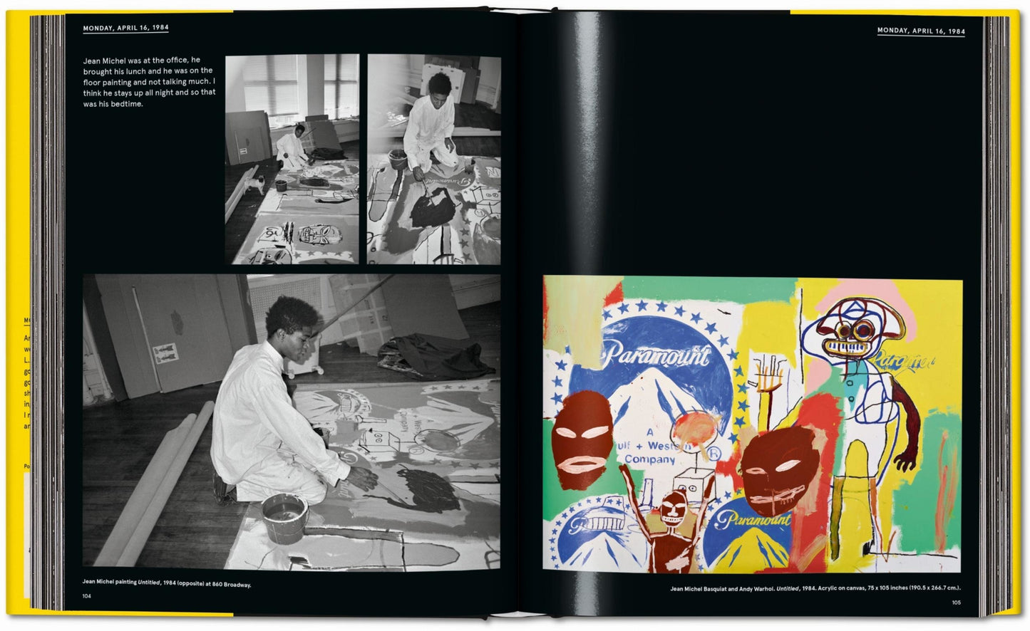 Book Warhol on Basquiat