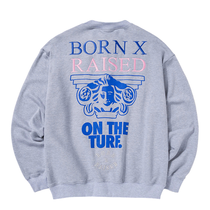 Born x Raised Crewneck Grey