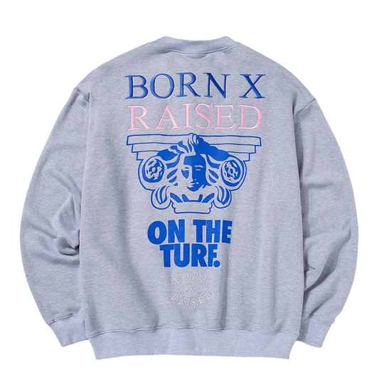 Born x Raised Crewneck Grey