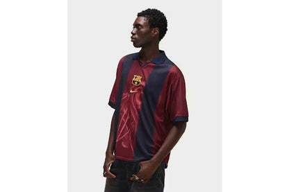 Camiseta de fútbol Travis Scott x Nike x FC Barcelona Retro 2000/01 Home Skeleton Multicol