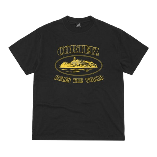 Corteiz Alcatraz Yellow Tee