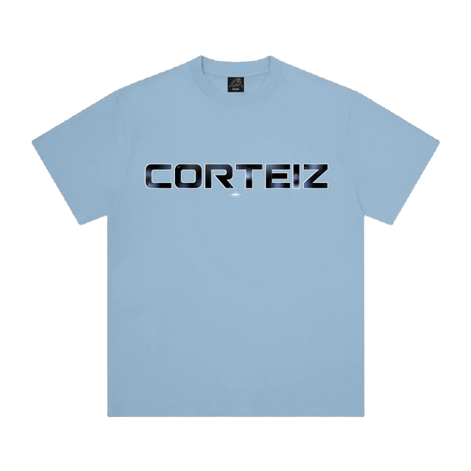 Corteiz Crosshairs Blue Tee